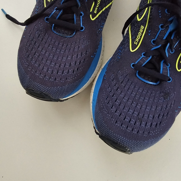 Brooks Men's Glycerin 19 Navy Blue Neutral Running Sneakers Size 11.5 - Picture 5 of 13